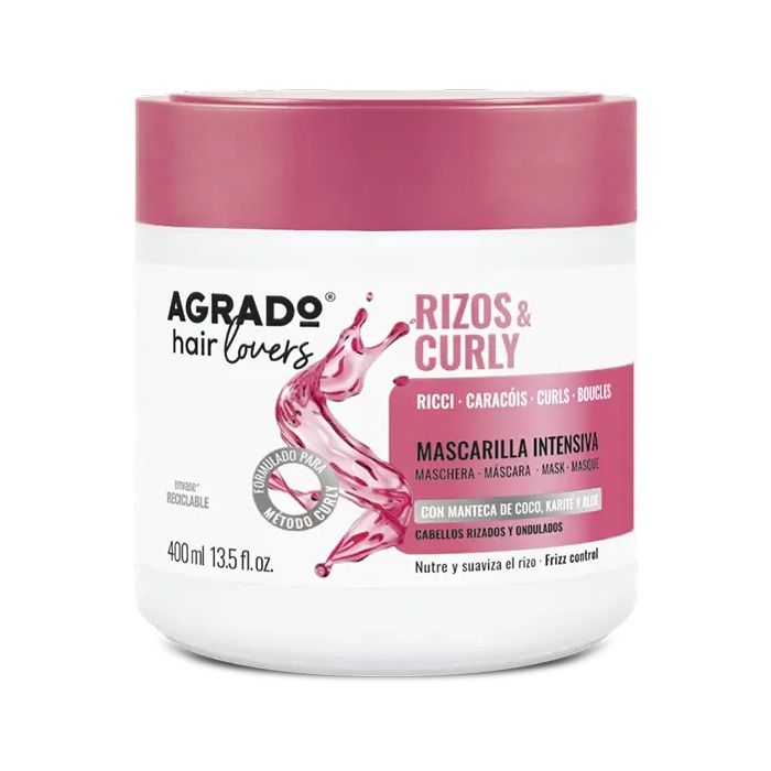 Маска Agrado (Аградо) для вьющихся волос интенсивная 400 мл