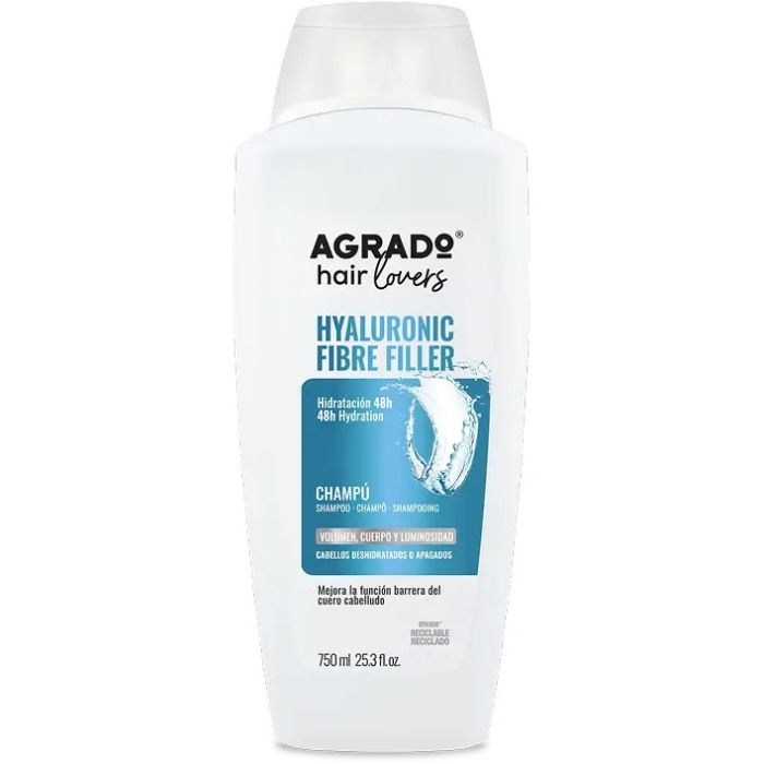 Шампунь Agrado (Аградо) Prof для волосся з гіалуроновими волокнами 750 мл