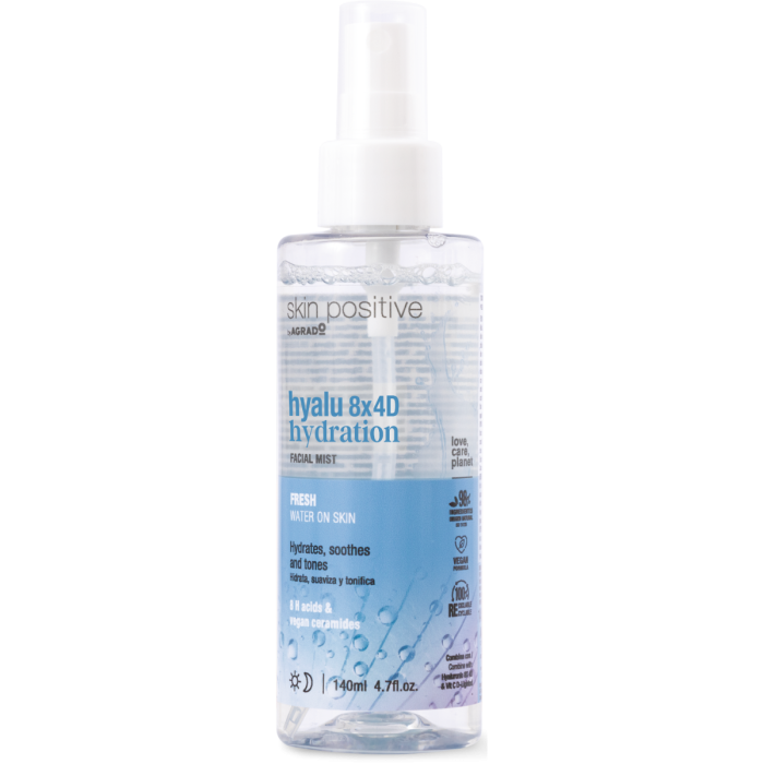 Міст Agrado (Аградо) для обличчя 8 гіалуронових кислот та 4 веганських церамідів 140 мл