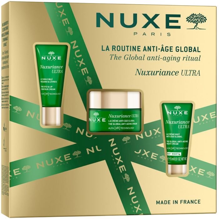 Набор Nuxe (Нюкс) Nuxuriance Ultra (Крем 50 мл+Крем для глаз/губ 15 мл+Крем ночной 15 мл)