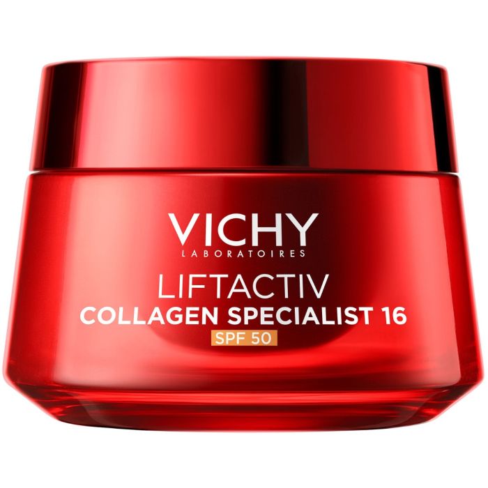 Крем-гель Vichy (Віші) Liftactiv Collagen Specialist 16-денний антивіковий з ко-бондінг технологією для корекції 16 ознак старіння шкіри обличчя SPF50 50 мл