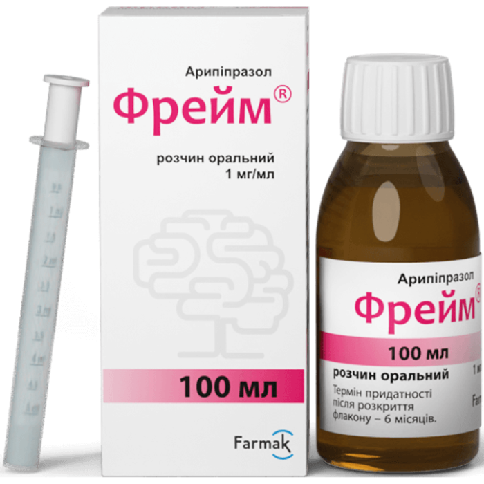 Фрейм оральний розчин 1 мг/мл флакон 100 мл