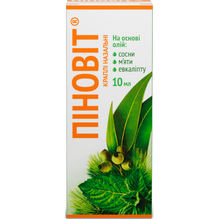Піновіт краплі назальні 10 мл 