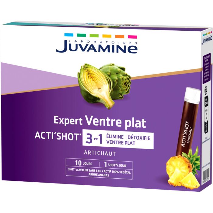 Juvamine (Жувамін) АктиШот, артишок пляшечка №10