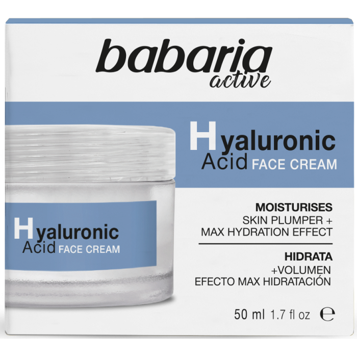 Крем Babaria (Бабария) с гиалуроновой кислотой для лица 50 мл