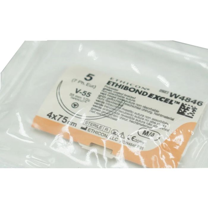 Етібонд ексель зелений USP 5, 55 мм,1/2 кола 4*75 см