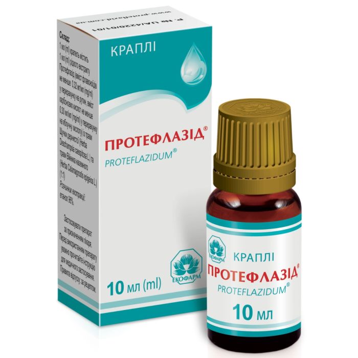 Протефлазід краплі 10 мл