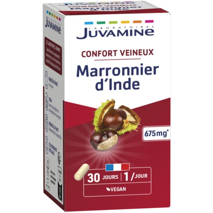 Juvamine (Жувамин) Каштан конский Циркуляция капсулы №30