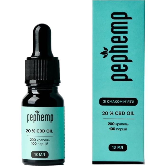 Pephemp Олія 20% СBD Isolate зі смаком м'яти 10 мл