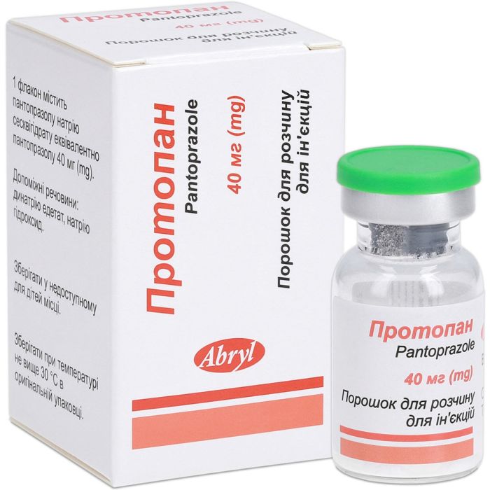 Протопан порошок для розчину для ін'єкцій по 40 мг флакон №1
