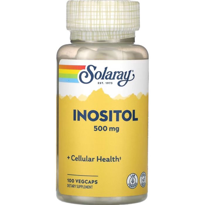 Solaray (Соларей) Inositol 500 мг капсули №100