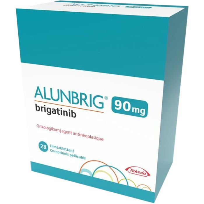 Алунбриг 90 мг таблетки №28