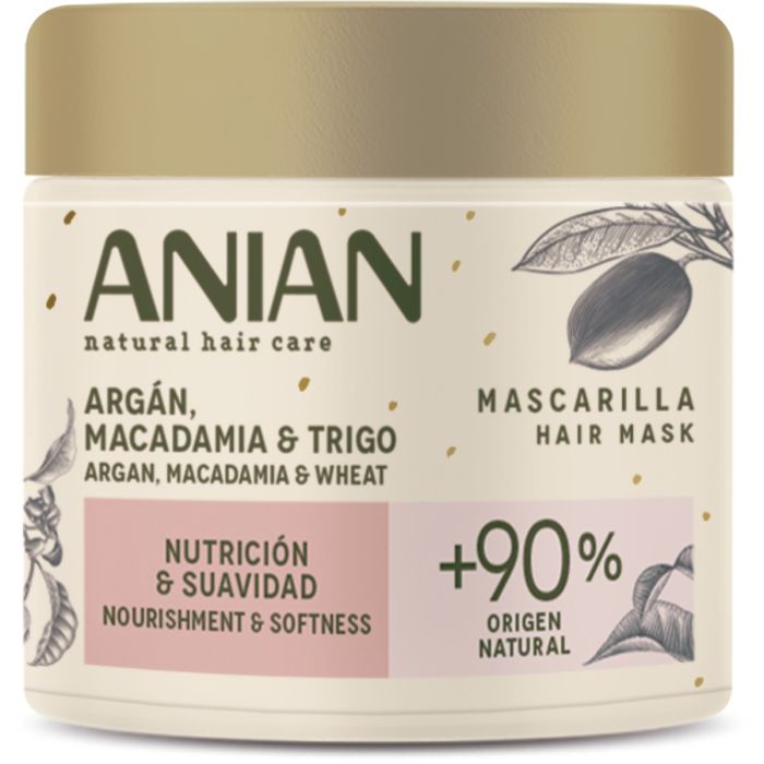 Маска Anian (Аніан) живильна з арганом для пошкодженого волосся 350 мл