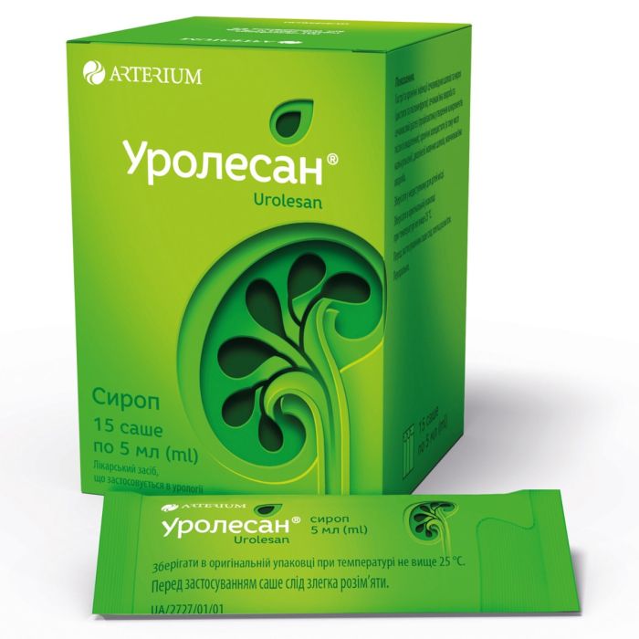 Уролесан сироп 5 мл саше №15