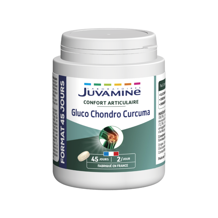 Juvamine (Жувамін) Куркума + Хондроїтин + Глюкозамін Суглоби таблетки №90
