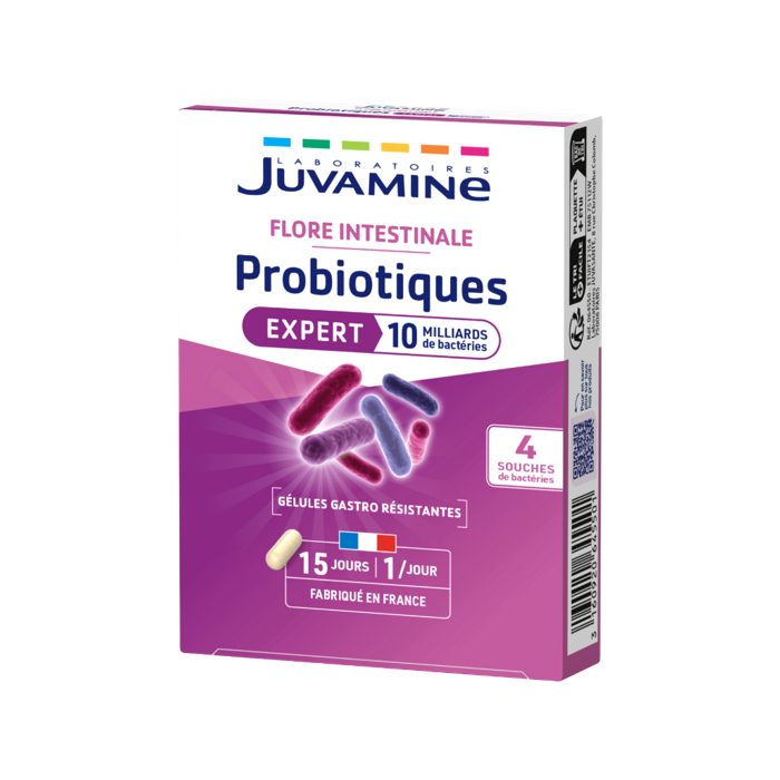 Juvamine (Жувамин) Пробиотический баланс 4 штамма капсулы №15