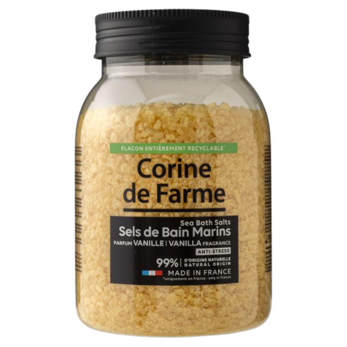 Соль морская Corine de Farme (Корин де Фарм) для ванн Ваниль 600 г