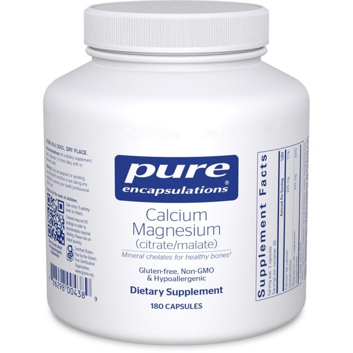 Pure Encapsulations Кальцій Магній 75/75 мг капсули №180