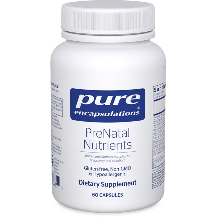 Pure Encapsulations Пренатал нутриентс капсулы №60 фото №1 Pure Encapsulations Пренатал нутриентс капсулы №60