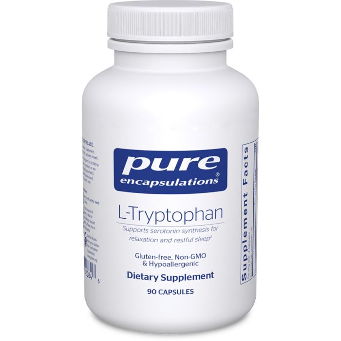 Pure Encapsulations L-триптофан витамин В6 капсулы №90 фото №1 Pure Encapsulations L-триптофан витамин В6 капсулы №90
