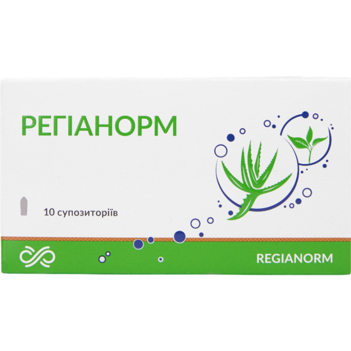 Регіанорм супозиторії вагінальні №10