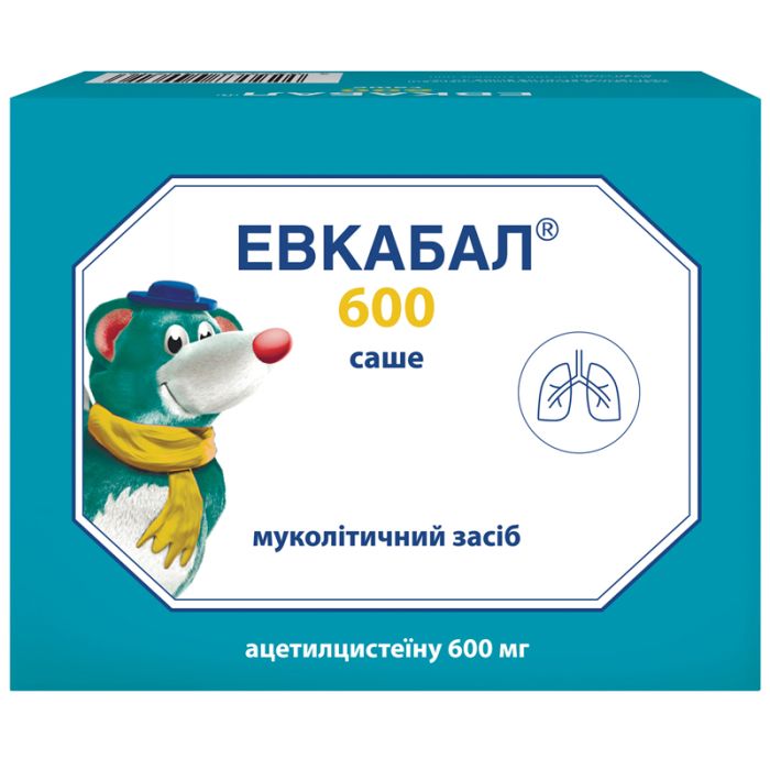 Эвкабал 600 мг саше №10 фото №1 Эвкабал 600 мг саше №10