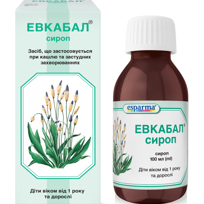 Эвкабал сироп 100 мл 