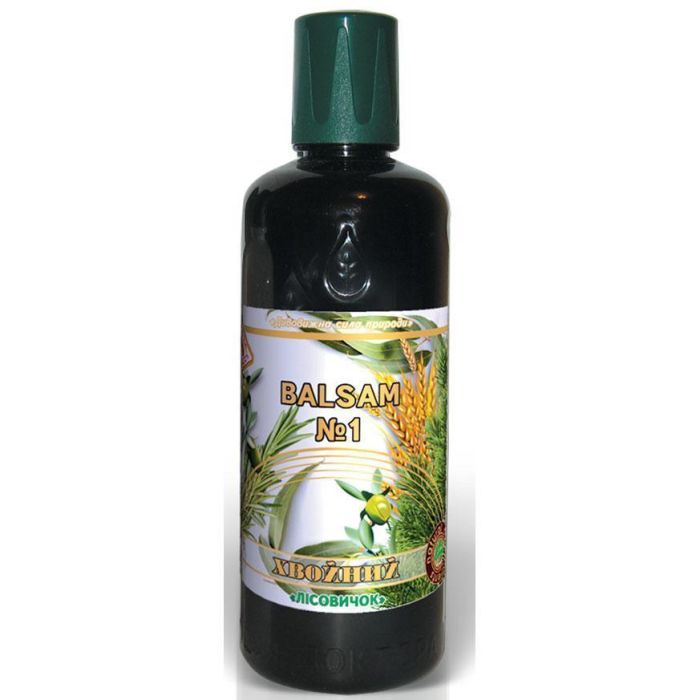 Бальзам хвойный Лесовичок натуральный №1 330 мл