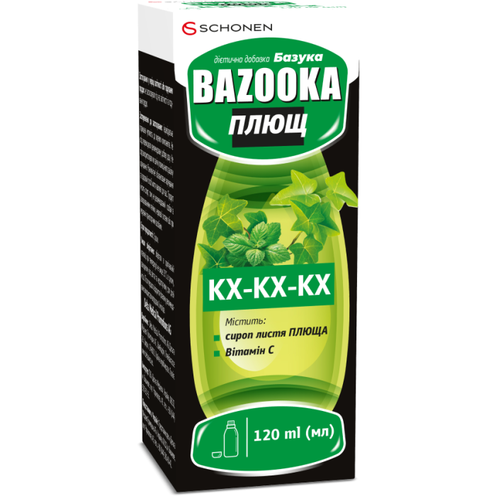 Базука Плющ еліксир флакон 120 мл