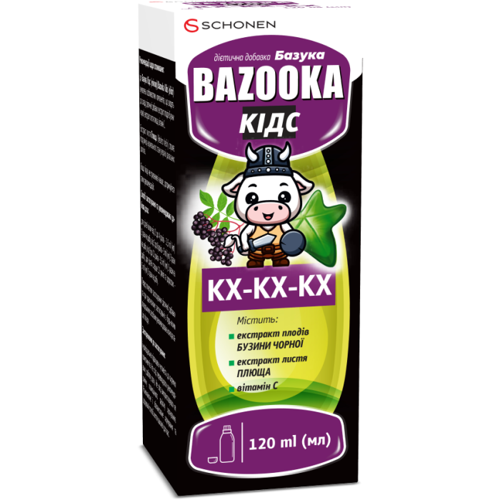 Базука Кидс эликсир 120 мл