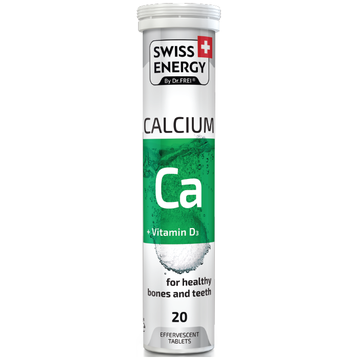 Вітаміни шипучі Swiss Energy Calcium №20
