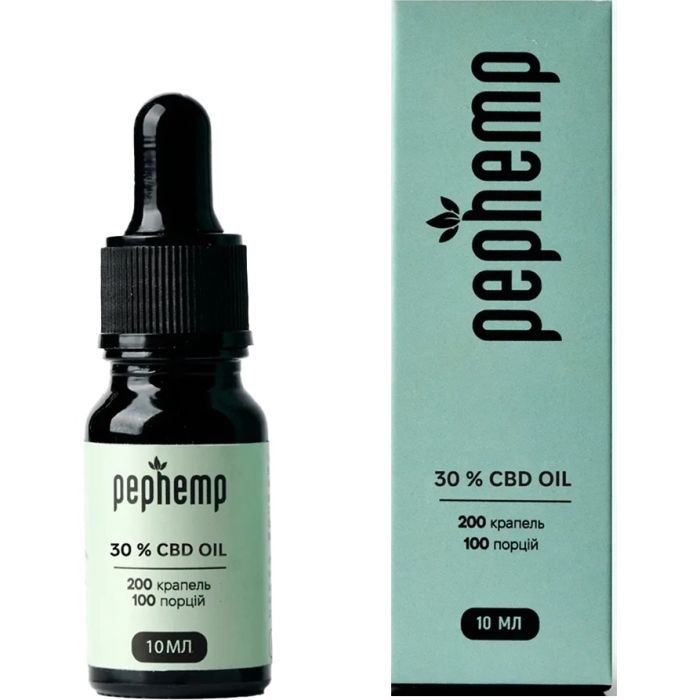 Pephemp Олія 30% СBD Isolate з нейтральним смаком 10 мл