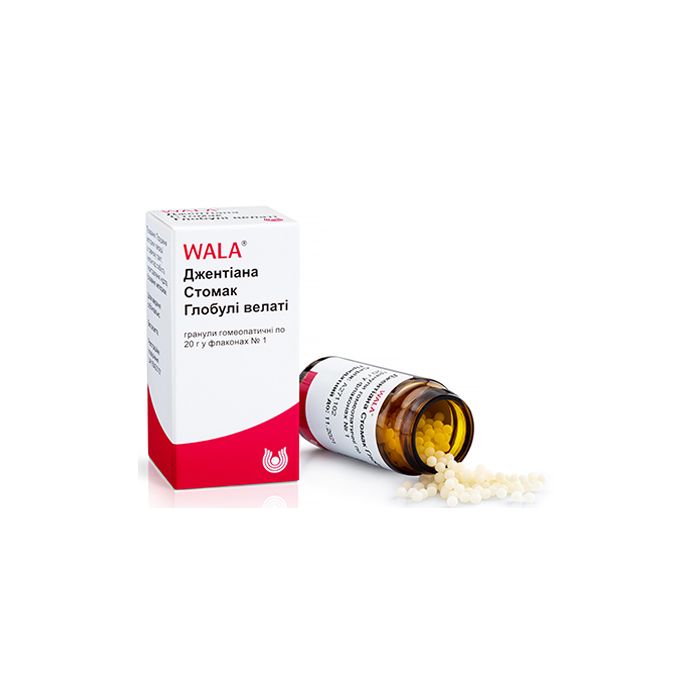 Джентіана Стомак Глобулі Велаті гранули 20 г