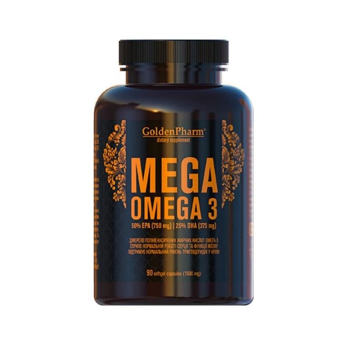 Мега Омега-3 капсули №90