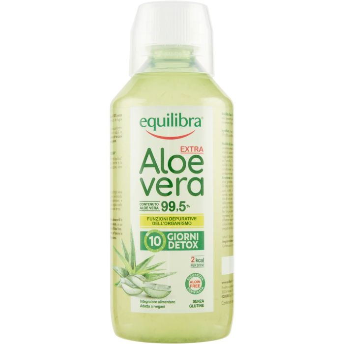 Диетическая добавка Equilibra (Эквилибра) для очищения организма из алоэ вера 99,5%, 500 мл