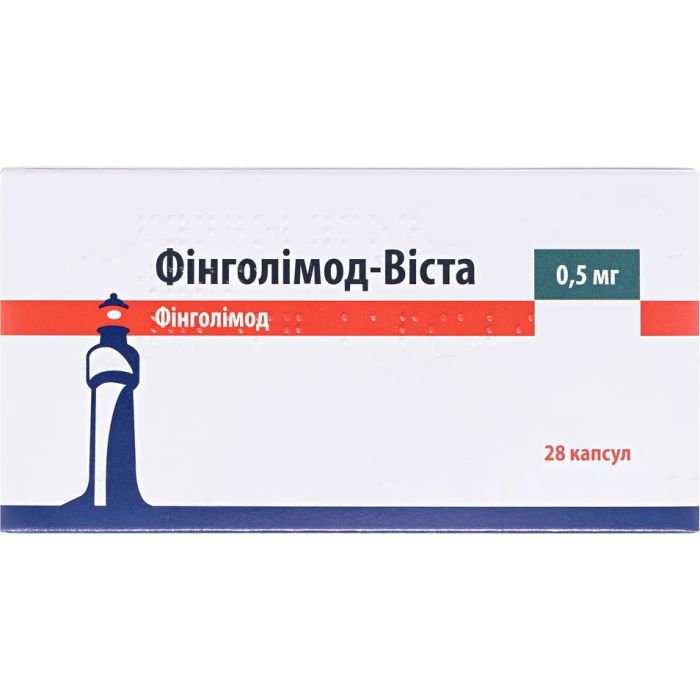 Фінголімод-Віста 0,5 мг капсули №28