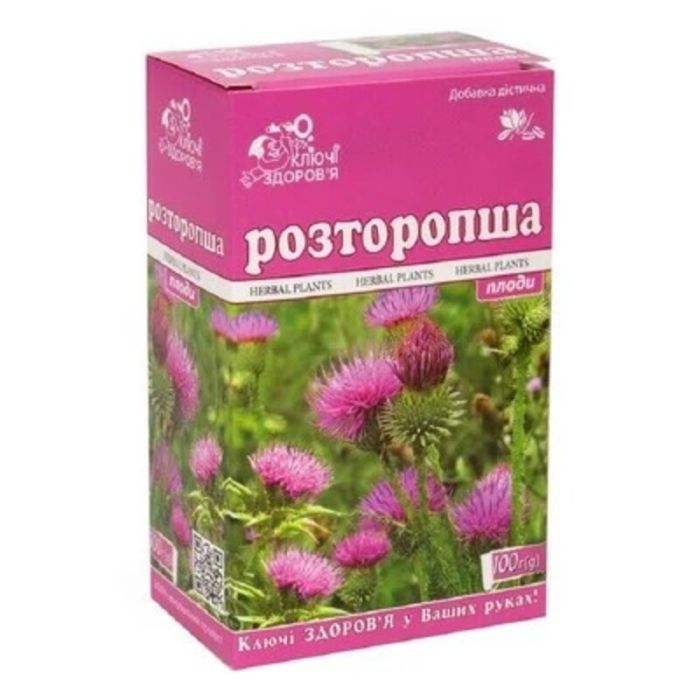 Шрот Ключі Здоров'я Розторопша плоди 100 г