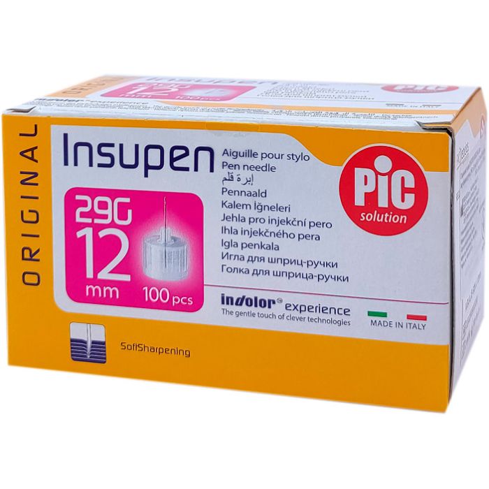 Игла для шприц-ручки Insupen G29 (0,33 x 12 мм), 100 шт.