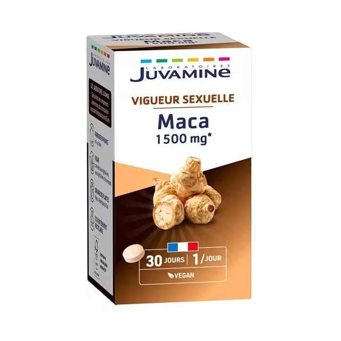 Juvamine (Жувамін) Мака 1500 мг Сексуальна життєздатність таблетки №30