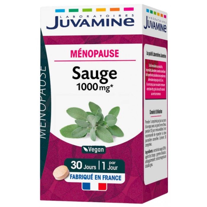 Juvamine (Жувамін) Шавлія 1000 мг Менопауза таблетки №30