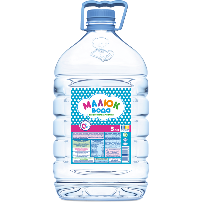Вода питьевая Малюк детская негазированная, 5 л