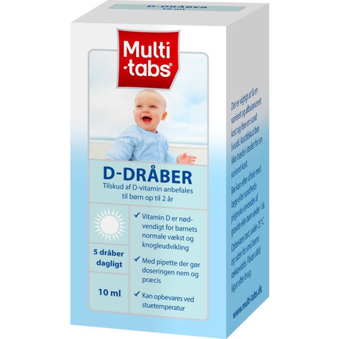 Мульти-Табс Вітамін Д3 10 мл