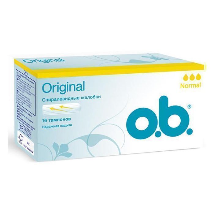 Тампони o.b. Normal 16 шт