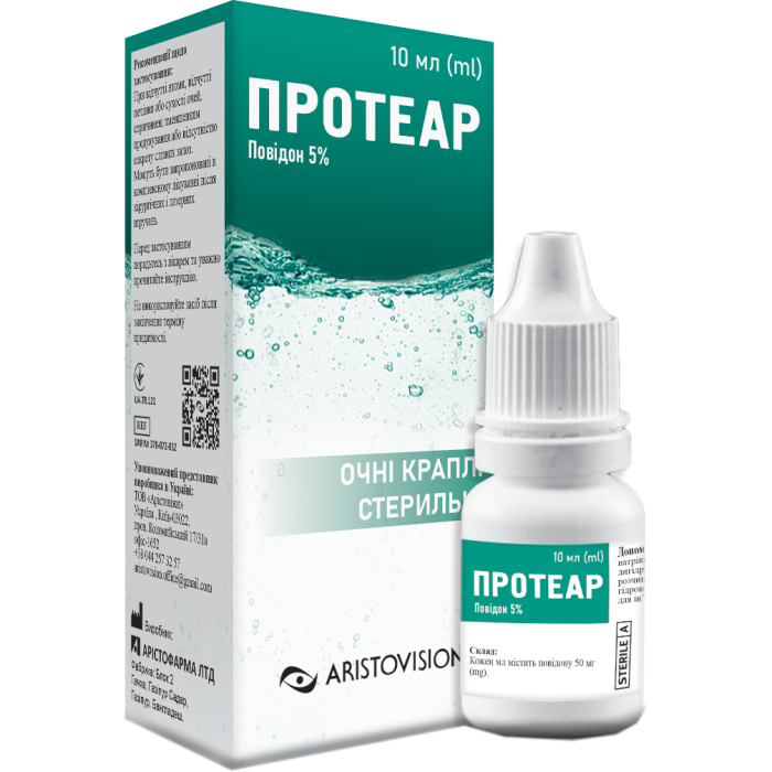Протеар краплі очні 10 мл