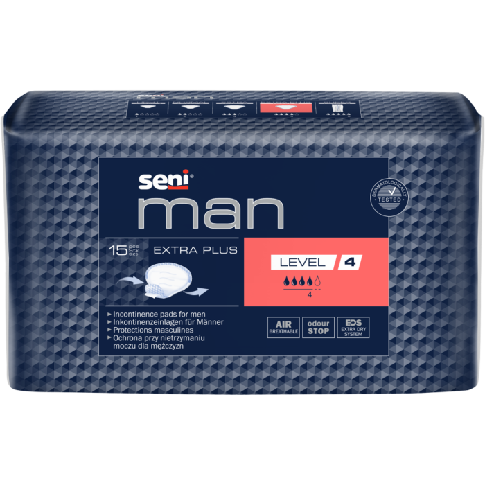 Прокладки урологические Seni for Men Extra Plus Level 4 №15