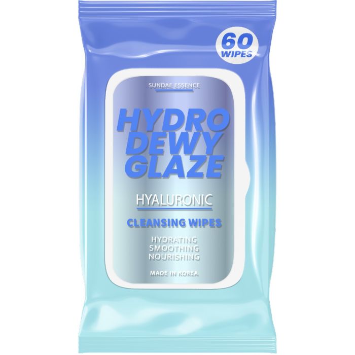 Салфетки Sunday Essence (Сандей Эссенс) для лица очищающие с гиалуроновой кислотой №60