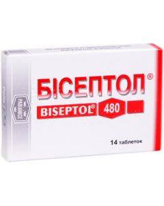Бісептол 480 мг таблетки №14 в місті Сокільники : ціни, характеристика.