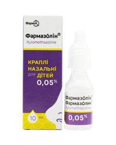 Фармазолин 0,05% капли назальные флакон 10 мл в городе Одесса : цены, характеристики.