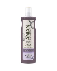 Шампунь Anian (Аниан) укрепляющий для слабых волос с экстрактом лука 400 мл в городе Запорожье : цены, характеристики. 
