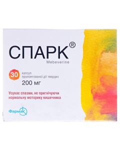 Спарк 200 мг капсули №30   в Україні